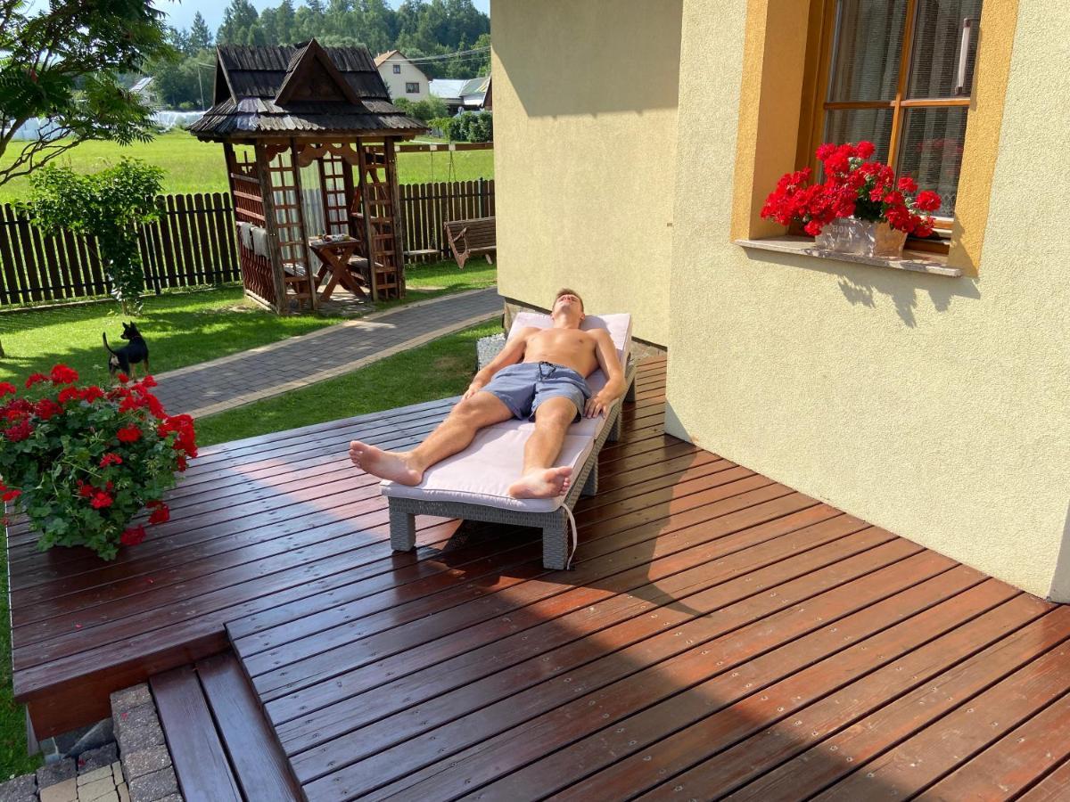 Apartament Vanessa U Podnoza Gor, Nad Jeziorem Czorsztynskim Harklowa Luaran gambar
